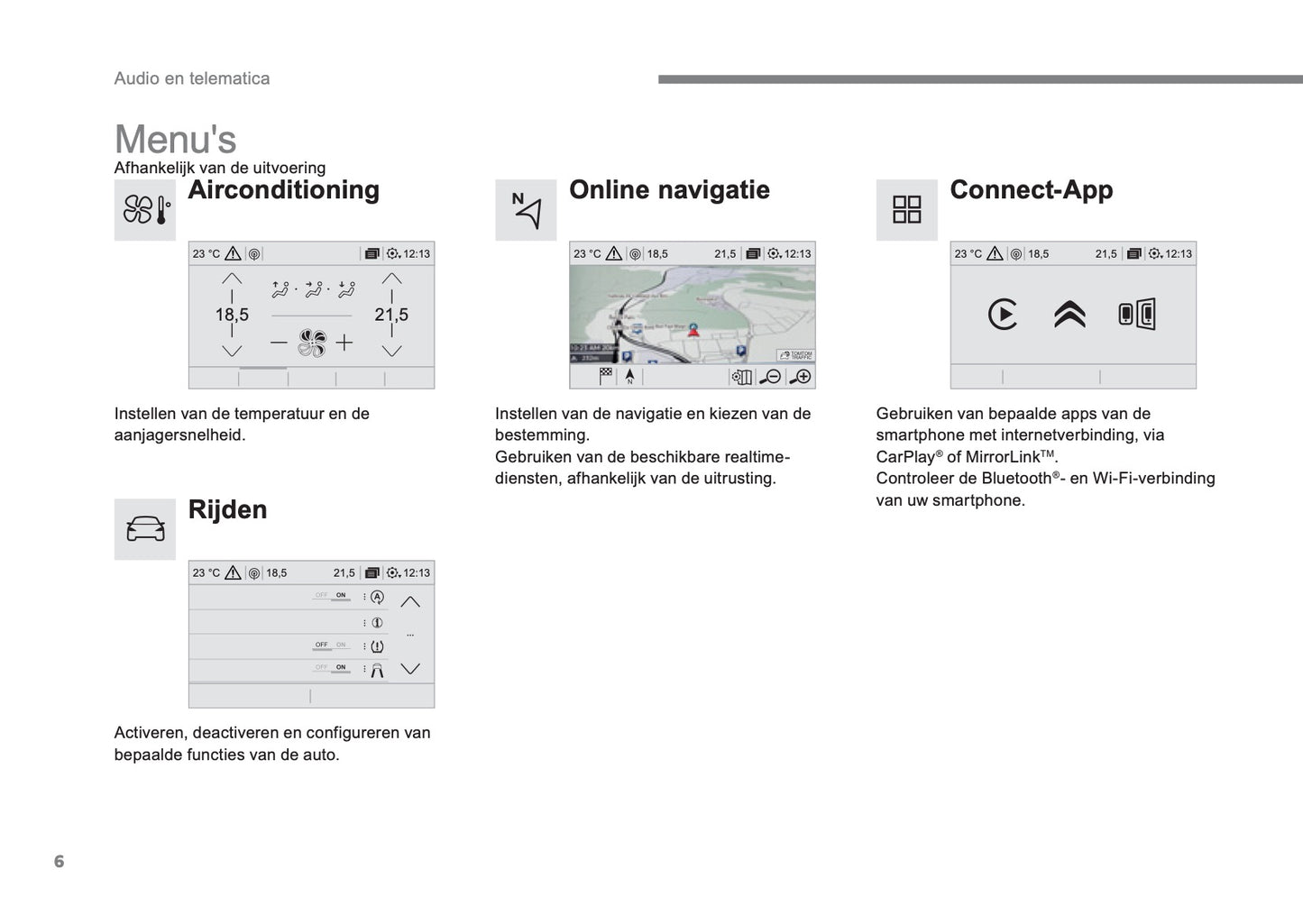 Citroën Audio- En Telematicasysteem Handleiding 2016