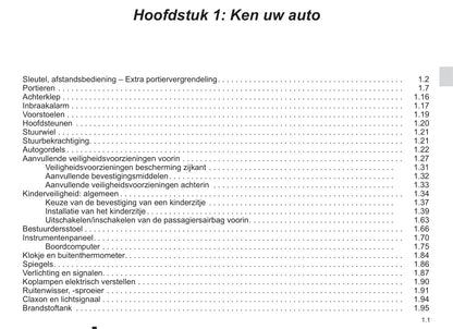 2012-2013 Renault Trafic Gebruikershandleiding | Nederlands