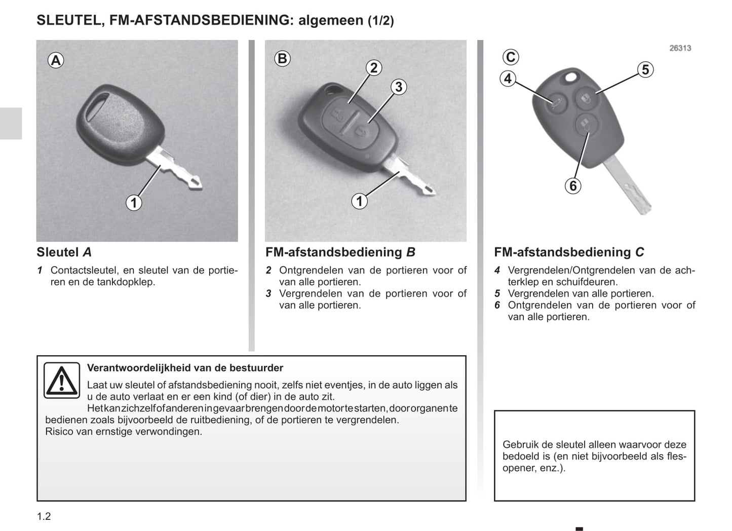 2012-2013 Renault Trafic Gebruikershandleiding | Nederlands