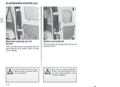 2012-2013 Renault Trafic Gebruikershandleiding | Nederlands