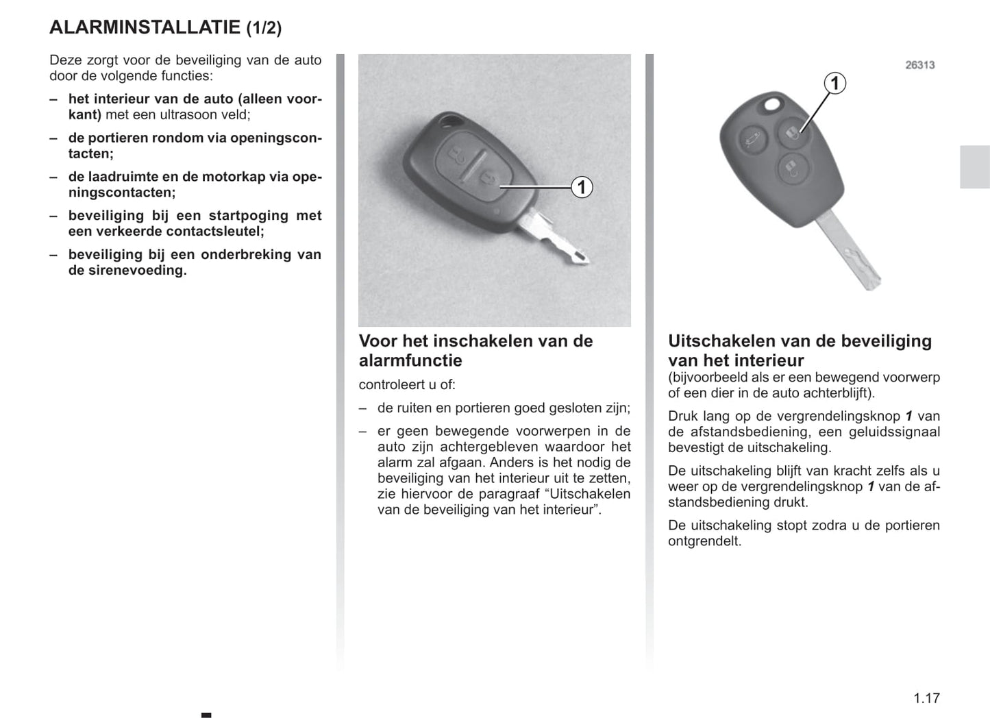 2012-2013 Renault Trafic Gebruikershandleiding | Nederlands