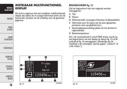 2010-2014 Abarth Punto Evo Bedienungsanleitung | Niederländisch