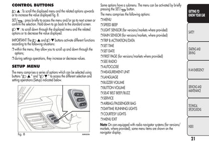 2010-2014 Alfa Romeo Giulietta Owner's Manual | English