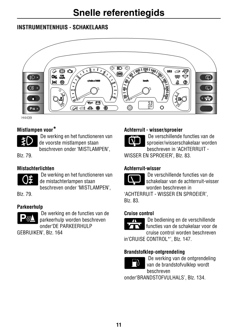 2002-2004 Land Rover Discovery 2 Bedienungsanleitung | Niederländisch