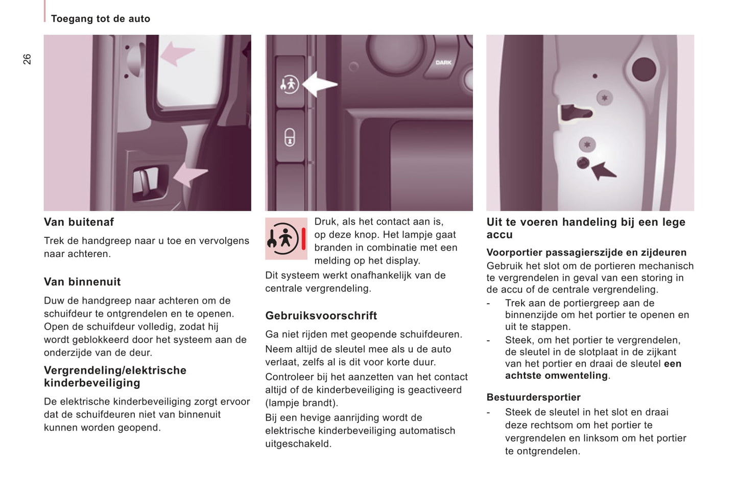 2013-2014 Peugeot Expert Tepee Gebruikershandleiding | Nederlands