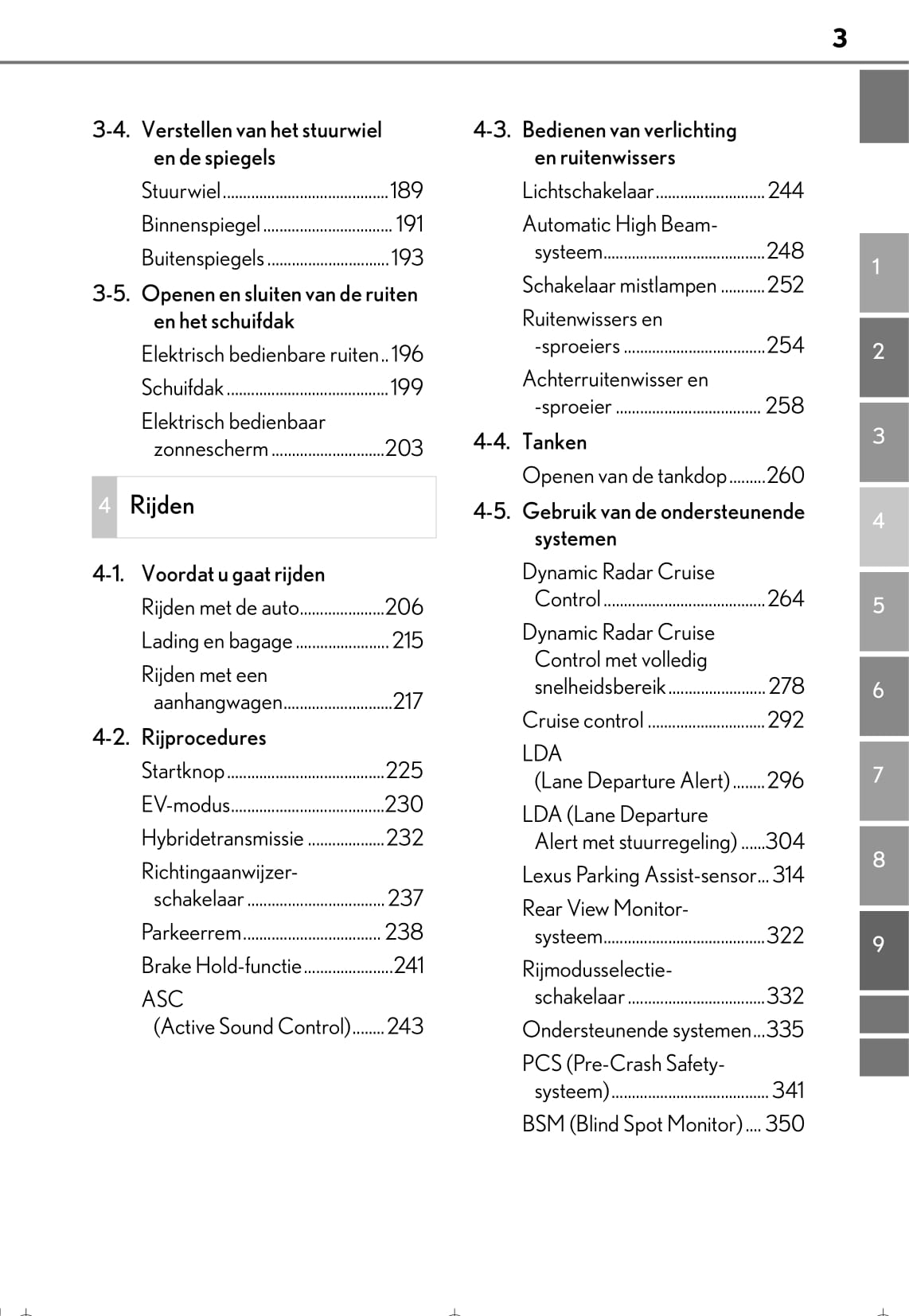 2015-2016 Lexus NX 300h Owner's Manual | Dutch