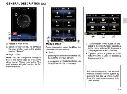 Renault R-Link 2 Infotainment Manual | English