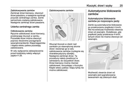 2016-2017 Opel Meriva Bedienungsanleitung | Polnisch