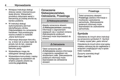 2016-2017 Opel Meriva Bedienungsanleitung | Polnisch