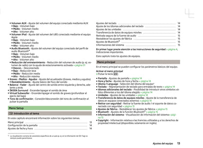 Skoda Radio Bolero Manual de Instrucciones 2010 - 2015