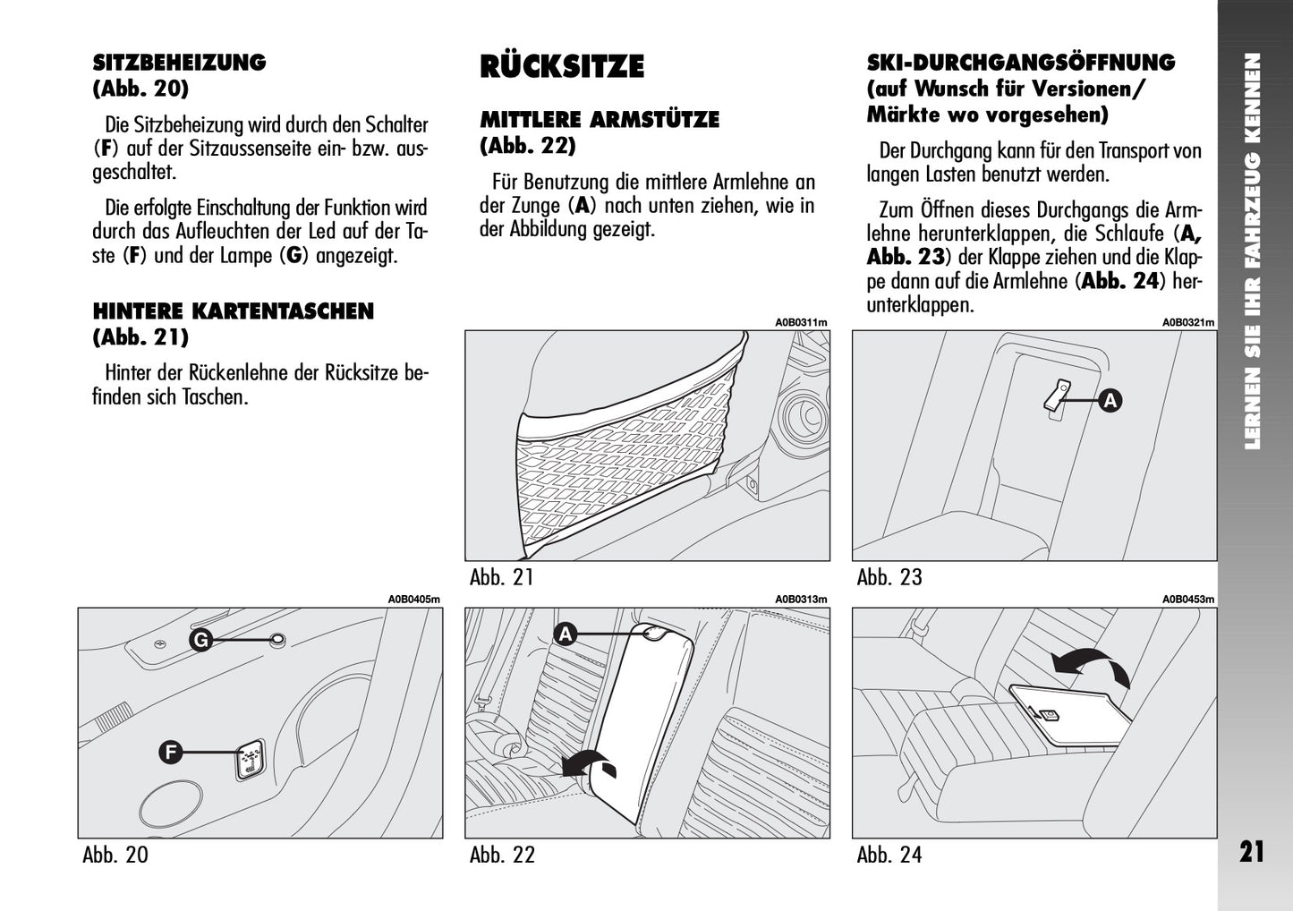 2004-2008 Alfa Romeo 156 GTA Owner's Manual | German