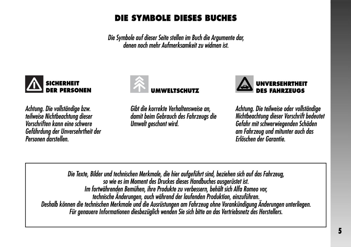 2004-2008 Alfa Romeo 156 GTA Owner's Manual | German