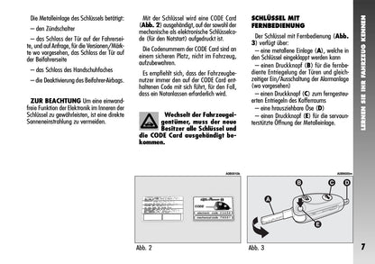 2004-2008 Alfa Romeo 156 GTA Owner's Manual | German