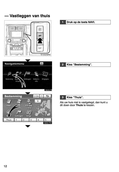 Toyota Land Cruiser HDD Navigatiesysteem Handleiding 2010