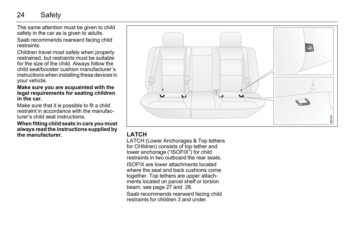 2001-2005 Saab 9-5 Bedienungsanleitung | Englisch