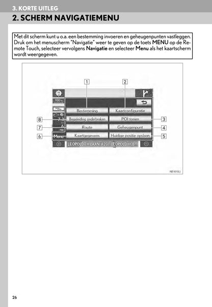 Lexus RX 450H Navigatiesysteem Handleiding 2014