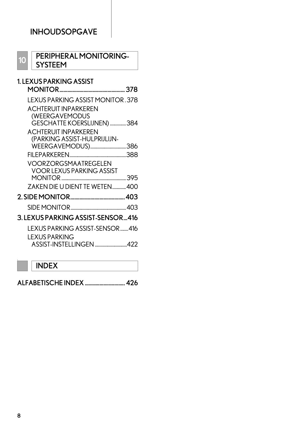 Lexus RX 450H Navigatiesysteem Handleiding 2014