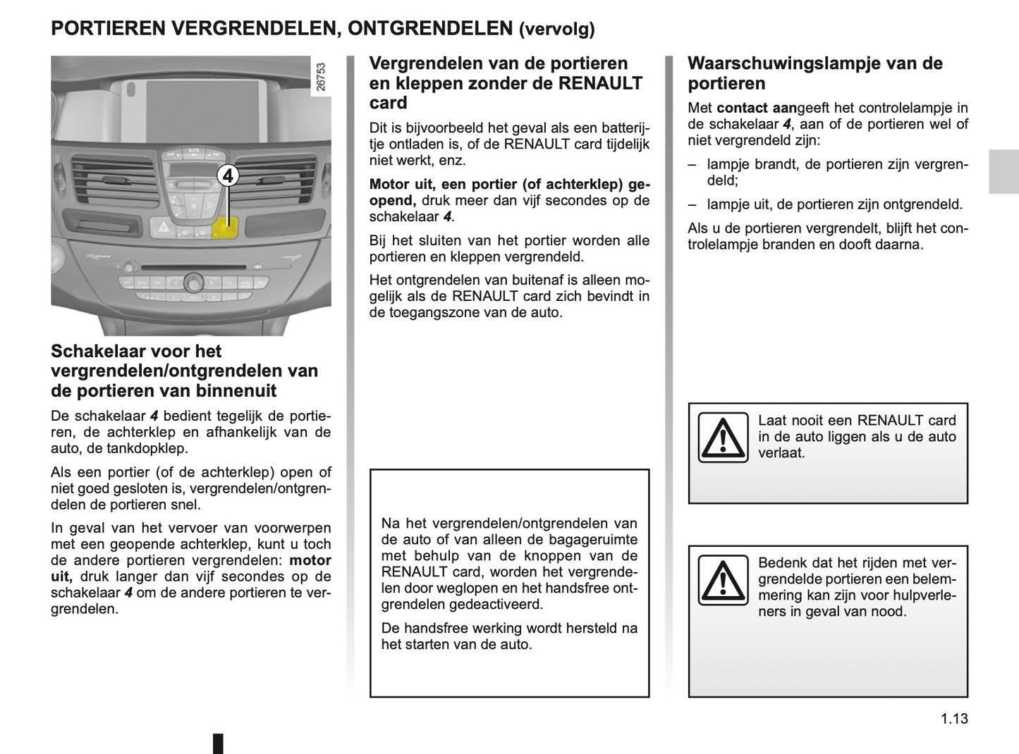 2007-2014 Renault Laguna Manuel du propriétaire | Néerlandais