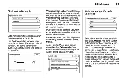 Opel Ampera Manual de infoentretenimiento 2011 - 2015