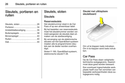 2013-2014 Opel Zafira / Zafira Family Manuel du propriétaire | Néerlandais