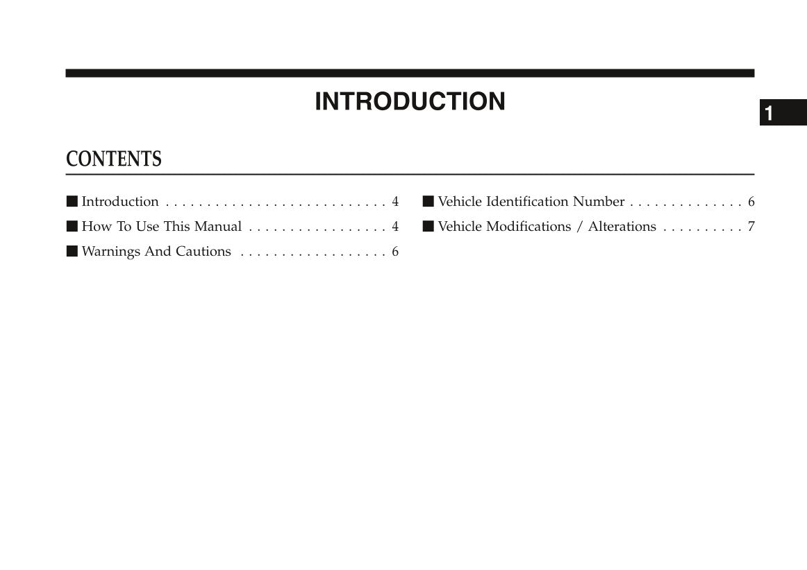 2006 Dodge Charger Owner's Manual | English