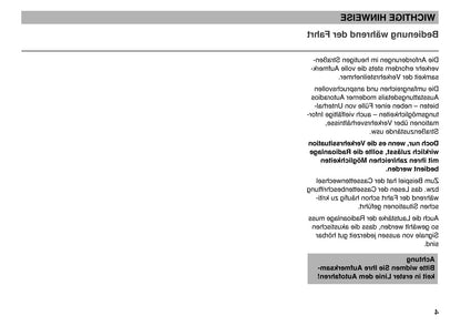 2001-2004  MS402 Bedienungsanleitung | Deutsch