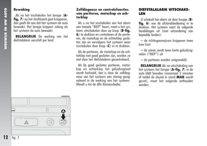 2000-2010 Alfa Romeo 147 Gebruikershandleiding | Nederlands