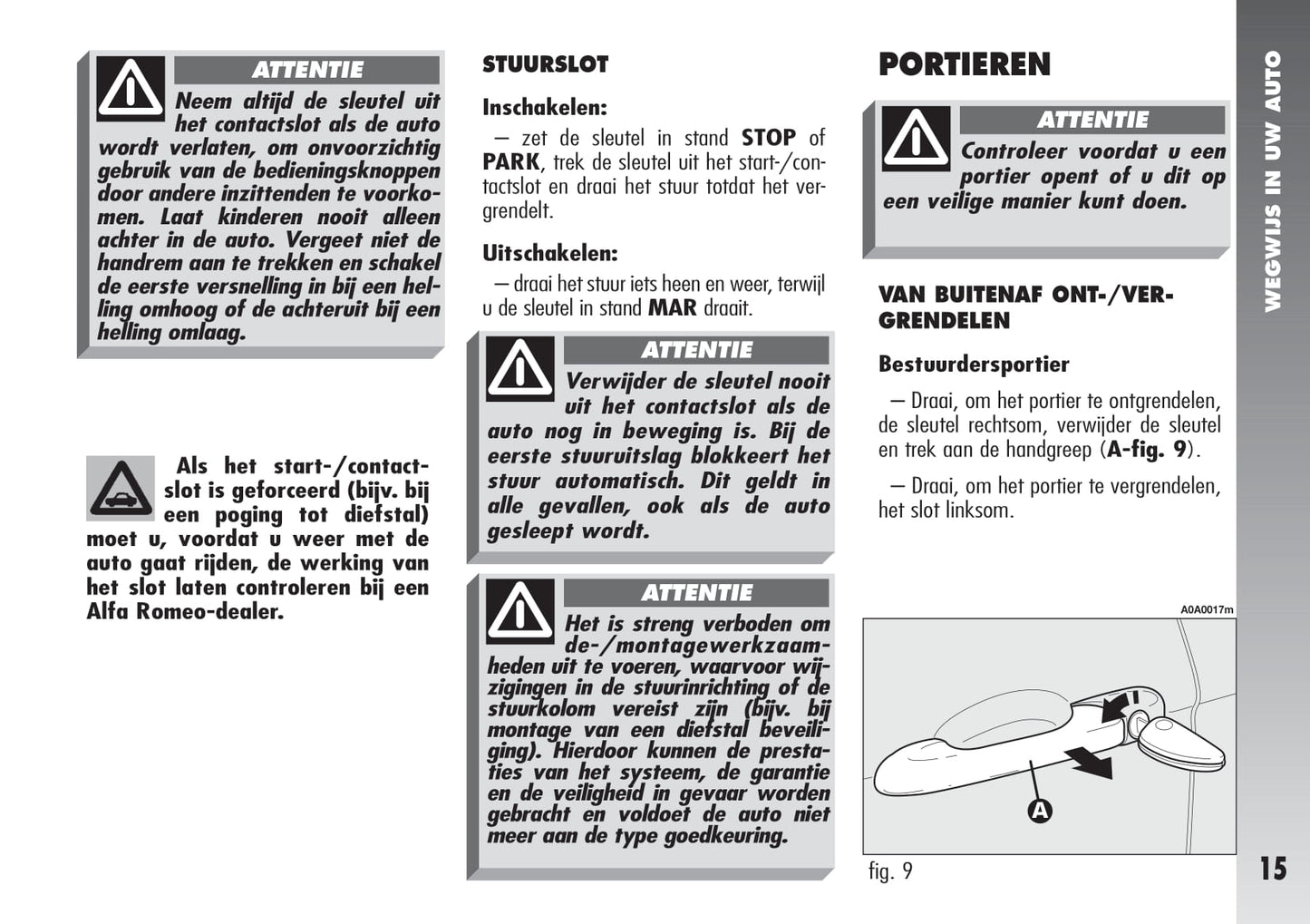 2000-2010 Alfa Romeo 147 Gebruikershandleiding | Nederlands