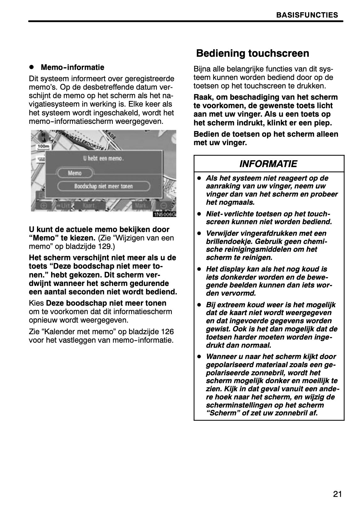 Toyota Auris Navigatiesysteem Handleiding 2010