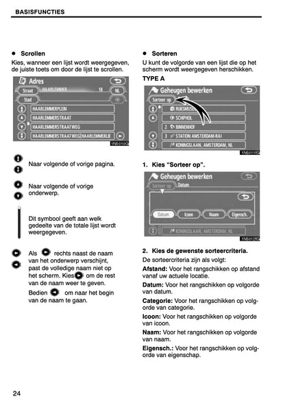 Toyota Auris Navigatiesysteem Handleiding 2010