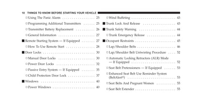 2010-2014 Chrysler 300 Owner's Manual | English