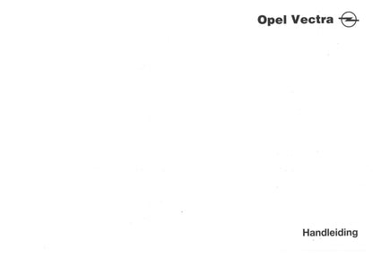 2002-2005 Opel Vectra Bedienungsanleitung | Niederländisch