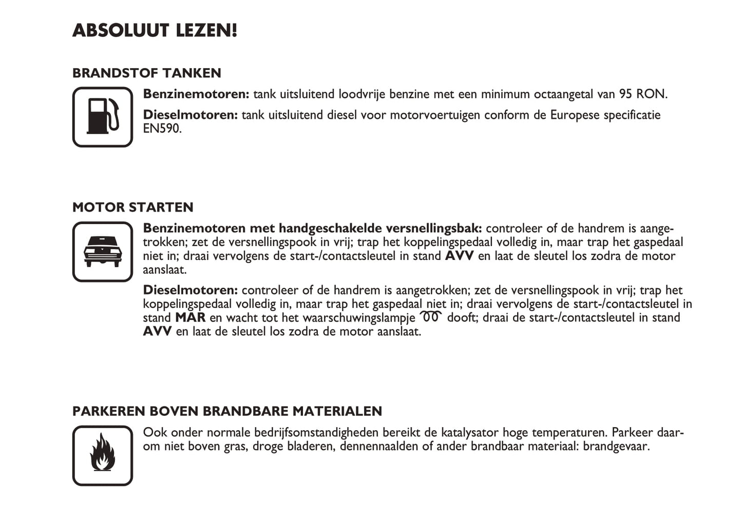 2004-2005 Fiat Multipla Owner's Manual | Dutch