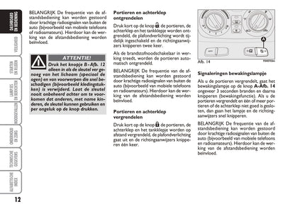 2005-2006 Fiat Idea Owner's Manual | Dutch