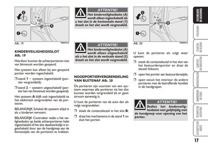 2005-2006 Fiat Idea Owner's Manual | Dutch