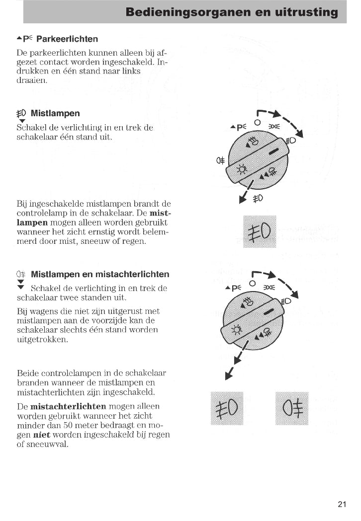 2003-2005 Ford Mondeo Owner's Manual | Dutch