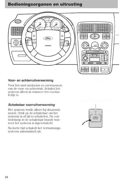 2003-2005 Ford Mondeo Owner's Manual | Dutch