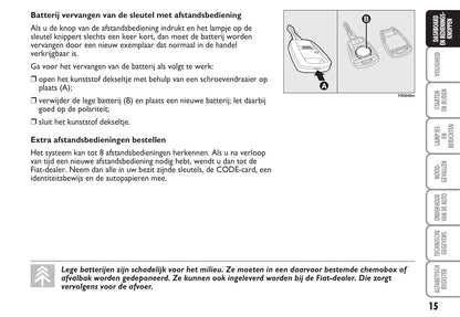 2003-2004 Fiat Punto Gebruikershandleiding | Nederlands