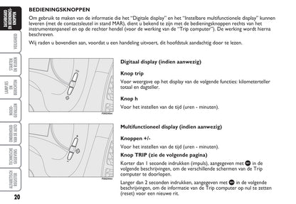 2003-2004 Fiat Punto Gebruikershandleiding | Nederlands