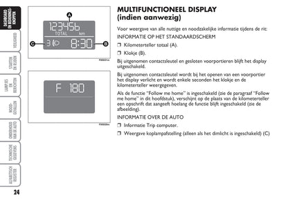 2003-2004 Fiat Punto Gebruikershandleiding | Nederlands