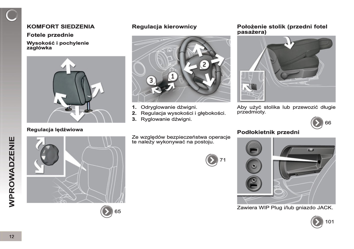 2012-2013 Peugeot 3008 Manuel du propriétaire | Polonais