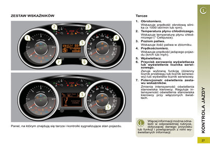 2012-2013 Peugeot 3008 Manuel du propriétaire | Polonais