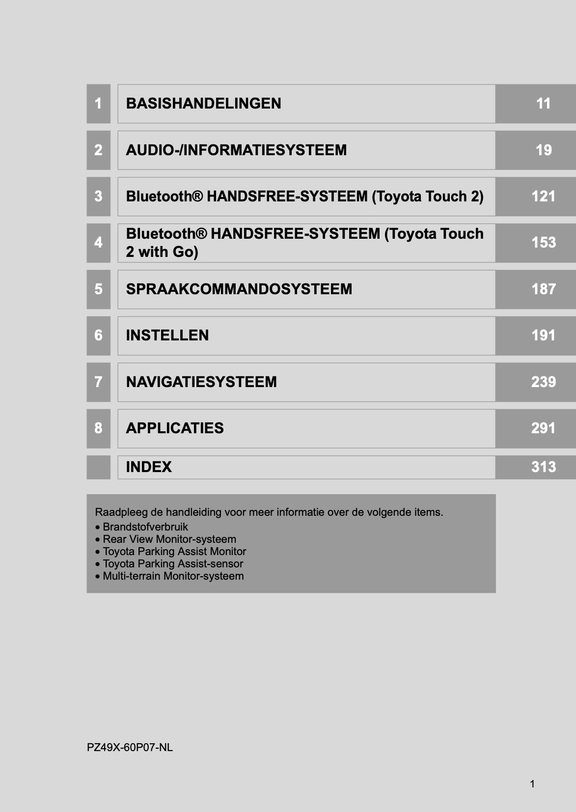 Toyota Land Cruiser Navigatiesysteem Handleiding 2016