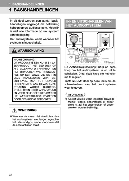 Toyota Land Cruiser Navigatiesysteem Handleiding 2016