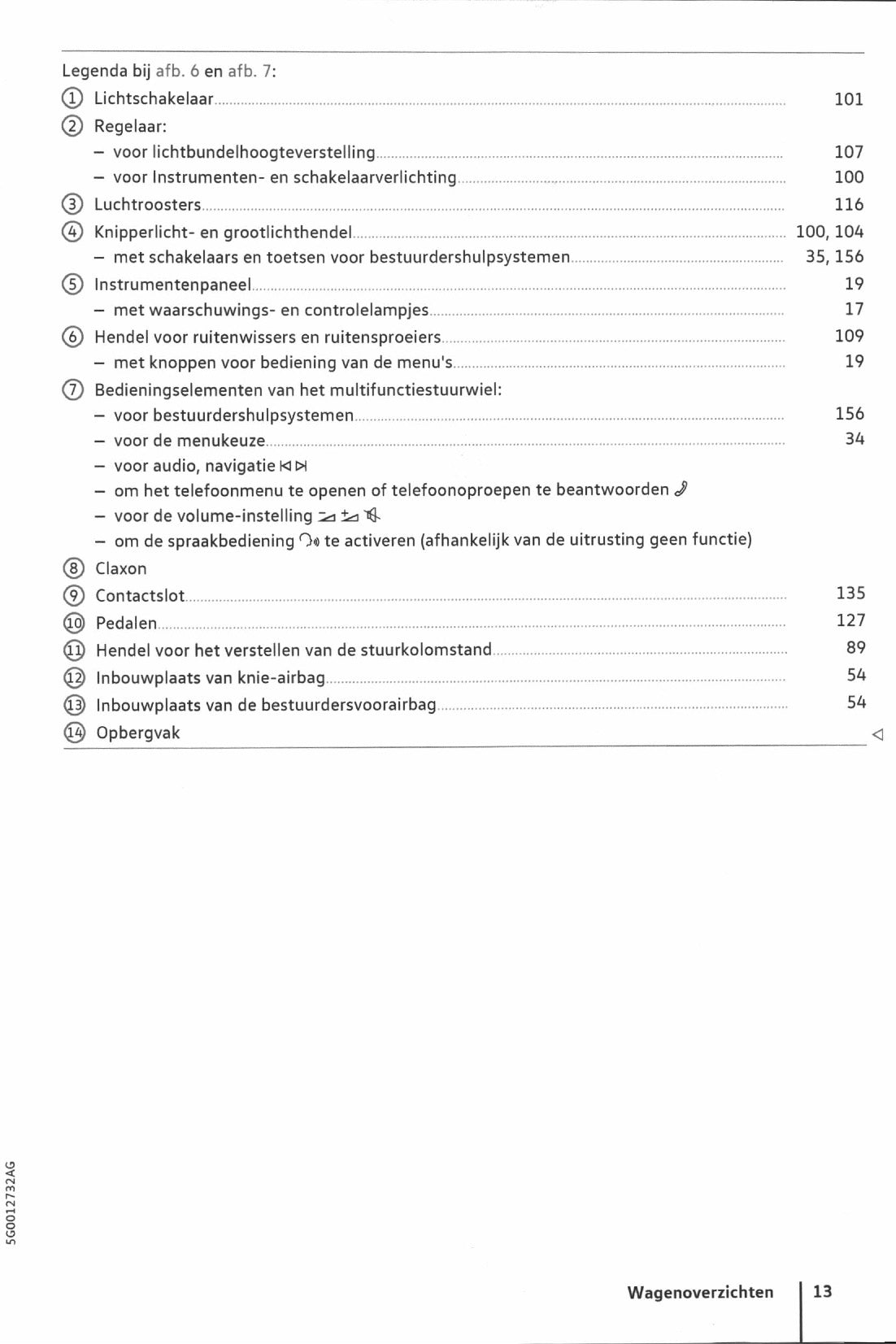 2017-2020 Volkswagen Golf Gebruikershandleiding | Nederlands