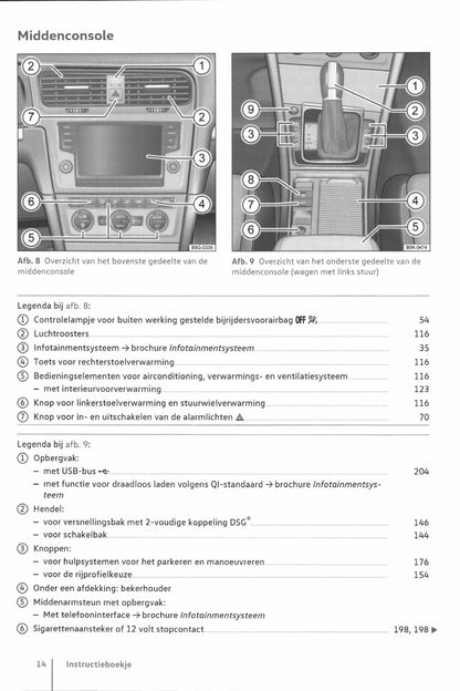 2017-2020 Volkswagen Golf Gebruikershandleiding | Nederlands