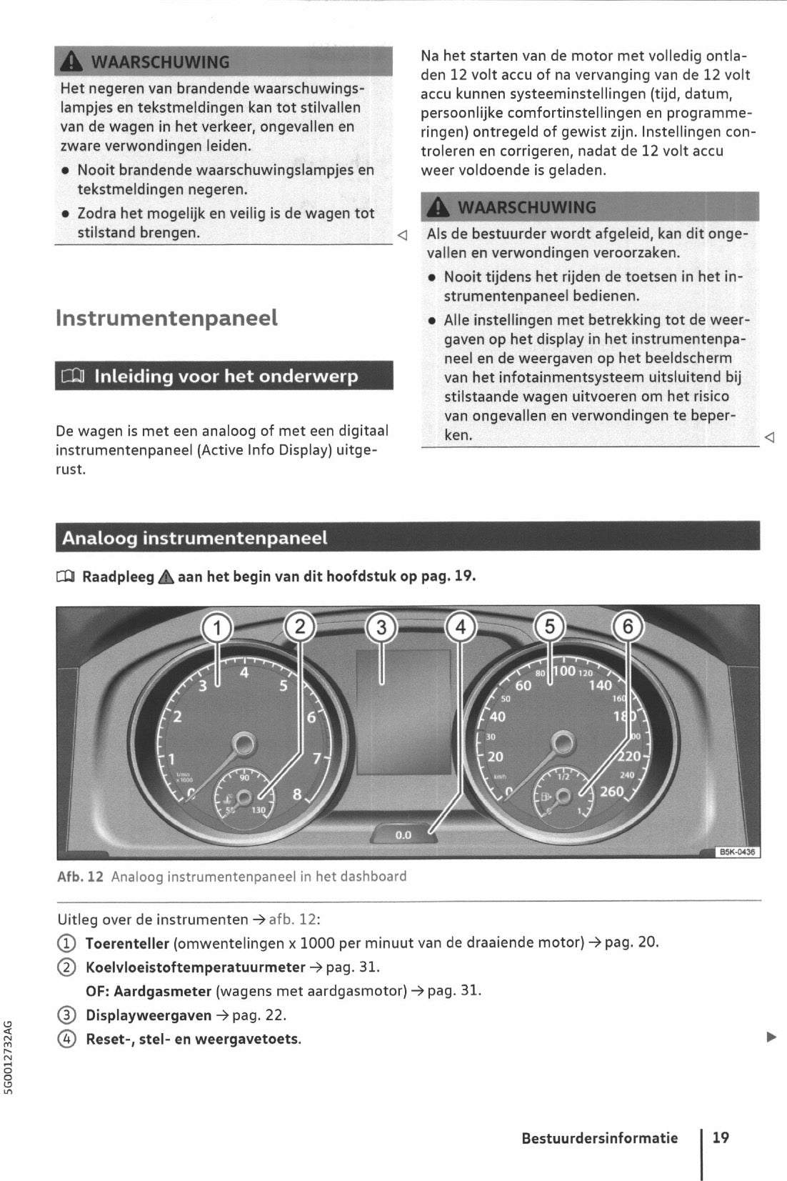 2017-2020 Volkswagen Golf Gebruikershandleiding | Nederlands