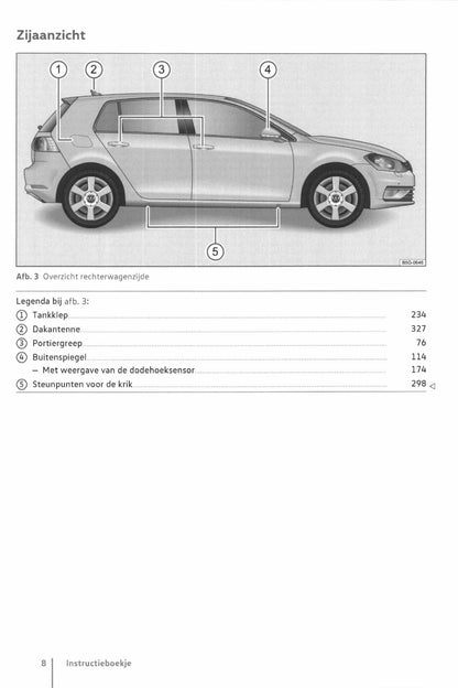 2017-2020 Volkswagen Golf Gebruikershandleiding | Nederlands