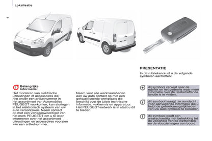 2014-2015 Peugeot Partner Bedienungsanleitung | Französisch