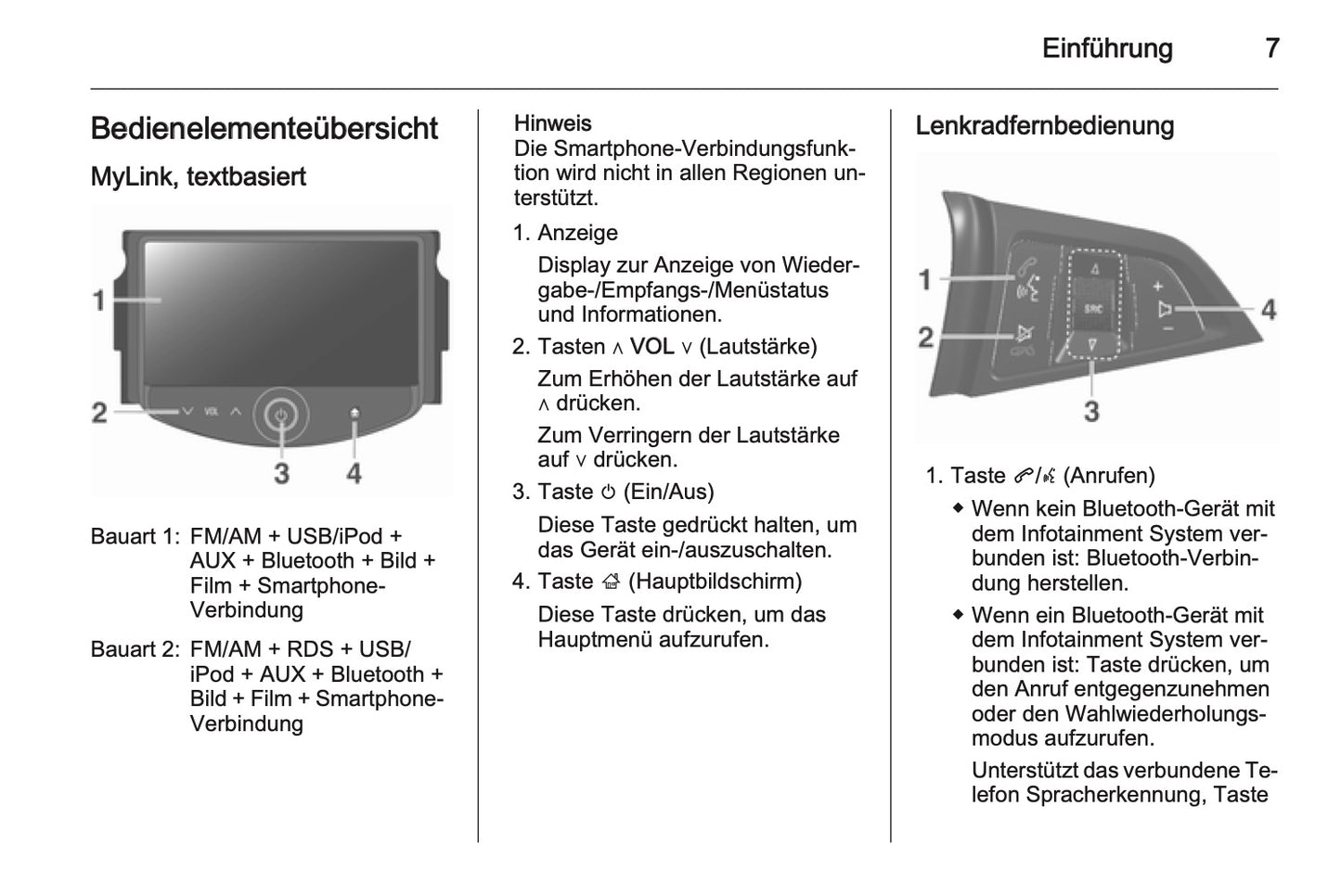 Chevrolet Spark Infotainment Bedienungsanleitung 2013